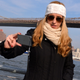 Illustration for article titled Youre So Super Cool! Selfie with a Brooklyn Bridge Jumper (Hes Okay, Shes an Ass)